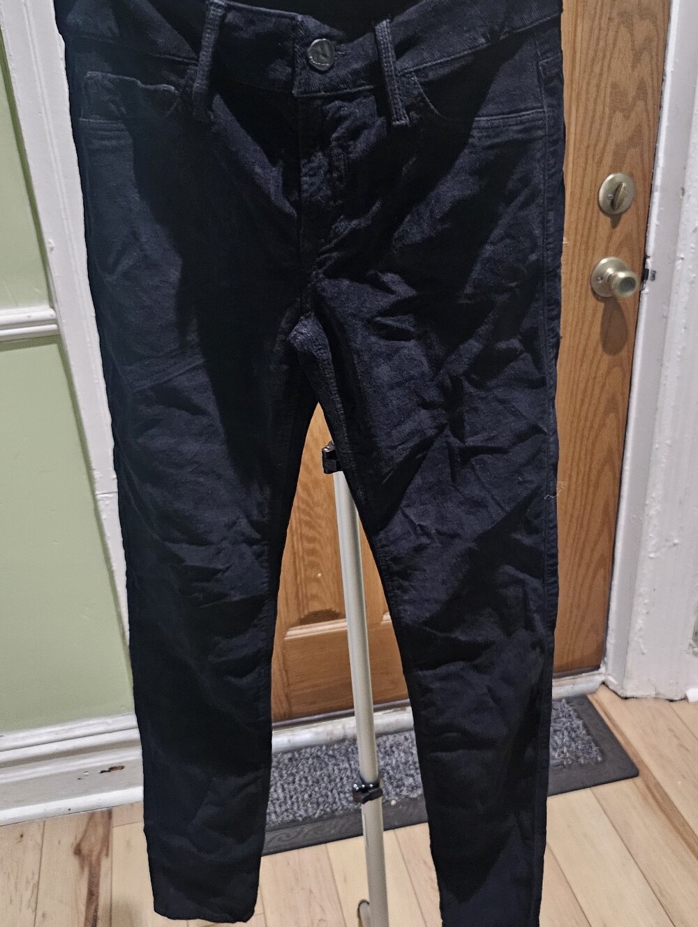 Women's Slim Fit Black Pants - Classic Everyday Trousers